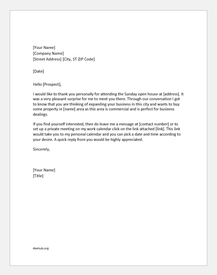 Letters from a property dealer to his client | Document Hub